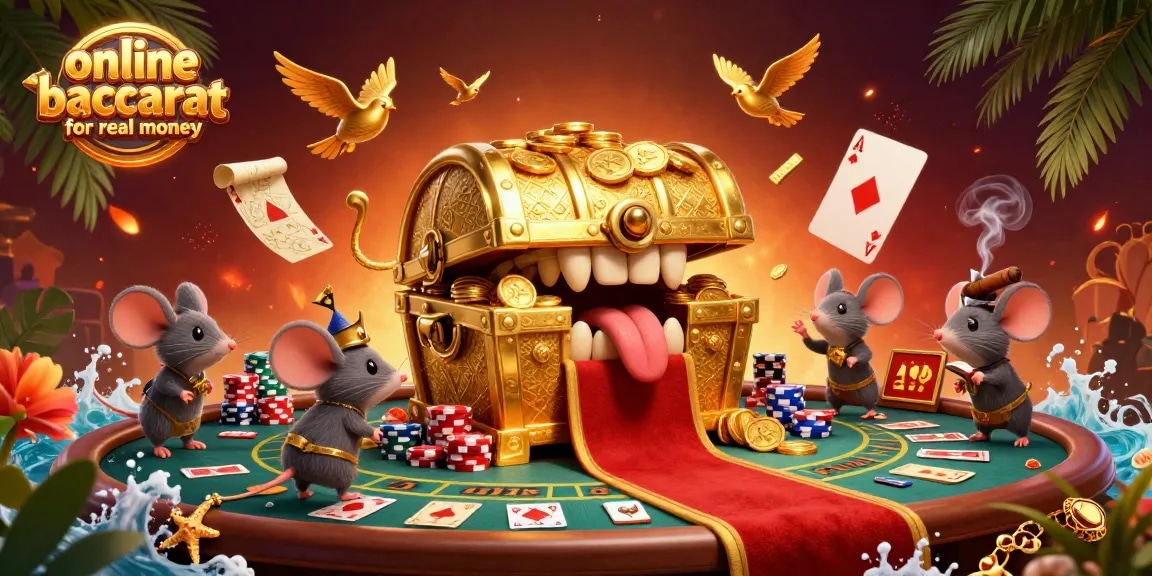 Experience thrilling online baccarat for real money with vibrant action and captivating visuals.